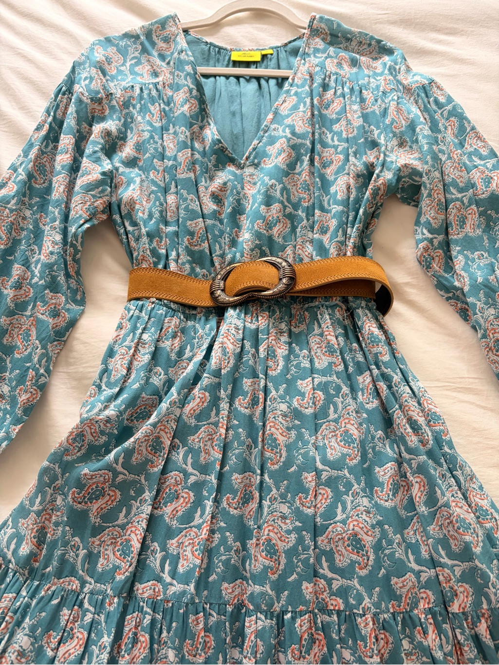 Roller Rabbit Houston Berkley Maxi Dress, Size M, Dark Cloud